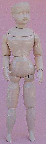 Click to enlarge image  - French Fashion Body for 11 1/2 inch Dolls - 