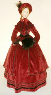 Click to enlarge image 1850's Winter Dress - Pattern 21